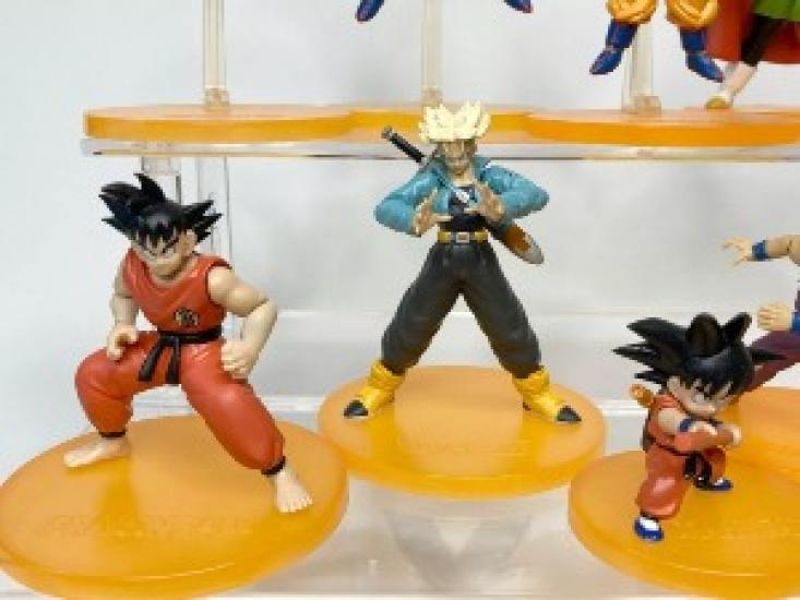 USED DragonBall POSING FIGURES Lot 11pcs Set DBZ Capsule Toy