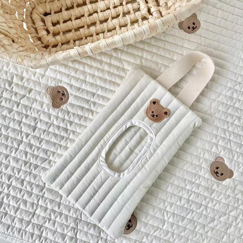 

Футляр для влажных салфеток Коробки для салфеток Дорожная сумка для хранения салфеток в машину Аксессуары для детских колясок Флип-экстракционные коробки для салфеток