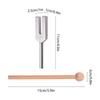 4096Hz Tuning Fork with Wooden Hammer for Sound Musical Instrument Yoga Relaxation Aluminum Alloy