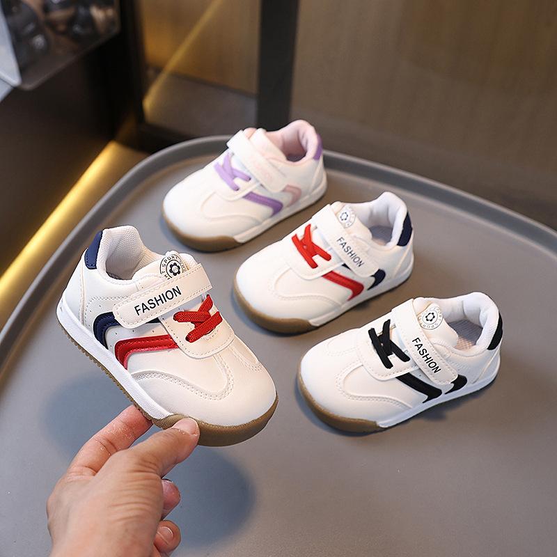 New Autumn Velcro Comfortable Wear-resistant Soft Sole Boys and Girls Casual Sports Shoes