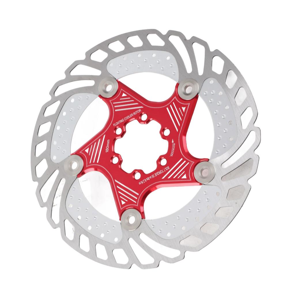 Rostfritt stål Cykel Cykling Skivbroms Kylning Flytande Rotor (180 mm)