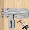 Weatherproof Gate Latch Multi-functional Door Lock Heavy Duty Slide Barrel Bolt  Wooden Fence