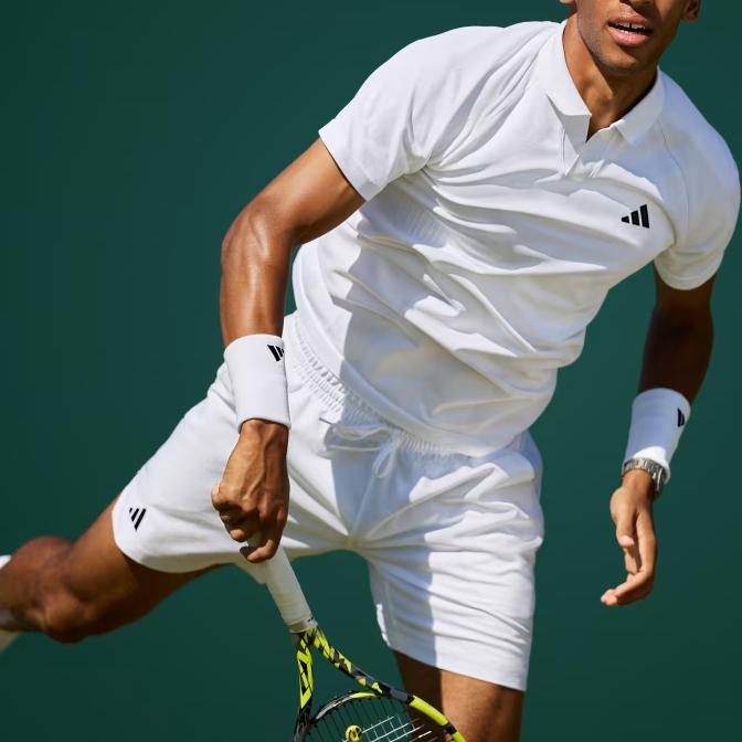 New Adidas Free Shipping With AdiClub Tennis Pro Aeroready Shorts And Inner Shorts Set IS8097