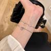 Chic Four-Leaf Clover Bracelet: Sweet, Cute, Minimalist, Versatile Hand Jewelry for Women