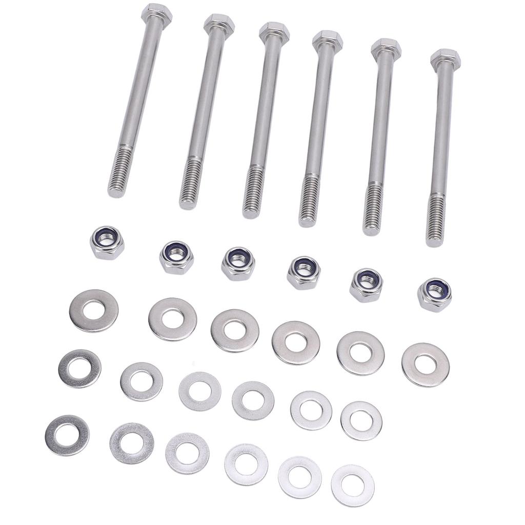 Edelstahl-Schotthalterung, Schrauben, Muttern, Unterlegscheiben, Kit mit hoher Härte für Serie 2a 3