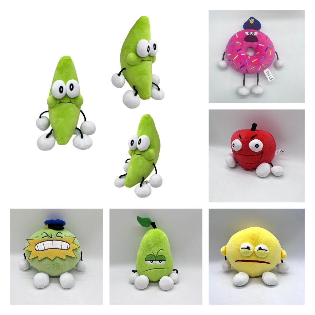 Brain Shovelwares Roblox Game Fans Apple Plush Toy Soft Doll Kid Gift Birthday