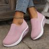 Mode Neue Damen Atmungsaktiv Gepolstert Erhöhte Höhe Dicke Sohlen Sportliche Freizeitschuhe Weiblich Mesh Atmungsaktiv Vulkanisierte Schuhe