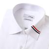S.t. Dupont Long Sleeve Slim Fit Signature Collar White Shirt Se5fm22ls932swh