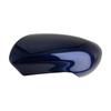 Left Side Rearview Mirror Cover Cap Door Wing Trim Fit for Nissan Qashqai J10 2007 2008 2009 2010 2011 2012 2013 2014 Blue ABS
