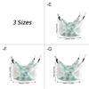 Small Pet Habitat Bed Hideouts Hammock Hamster and Gerbil Hideaway Winter for Rodents Sleep Hammock Shelter