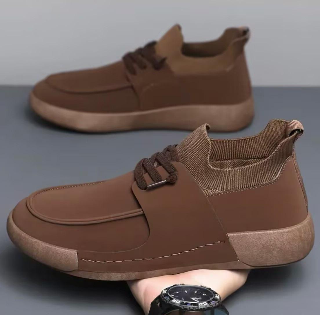 

МОДНЕ ВЗУТТЯ Чоловічі дихаючі спортивні кросівки Спортивне взуття для бігу Відкритий жіночий теніс Тренажер для тренажерного залу 44 коричневий