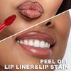 6 Farben Peel-Off-Maske Lipgloss Langanhaltende Lippentönung Peel-Off-Lippenfleck Lipliner