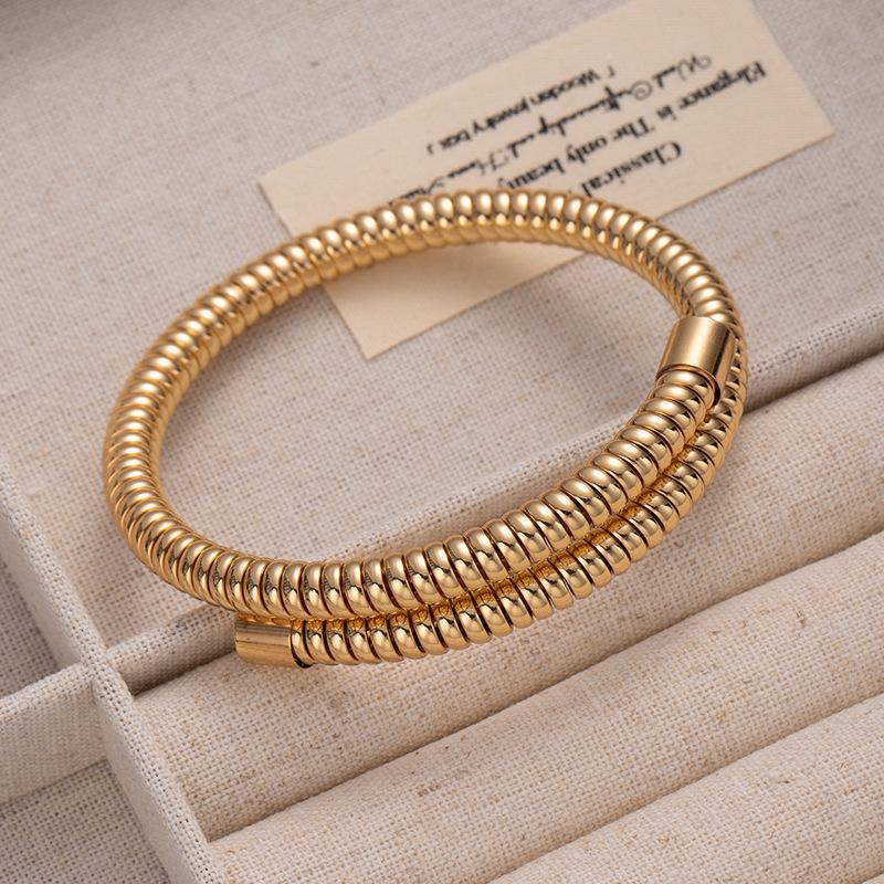 Men s and Women s Fashionable Simple Spring Bracelet bracelet 1pcs