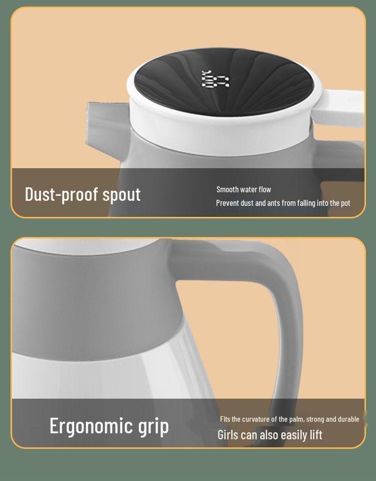 Smart Large-Capacity Insulated Kettle for Home and Dorms