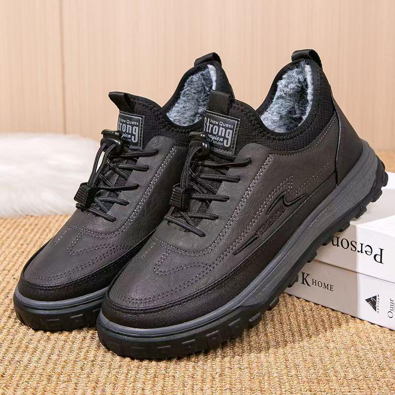 Cotton shoes men's winter casual piled thickened cotton boots outdoor sports snow boots