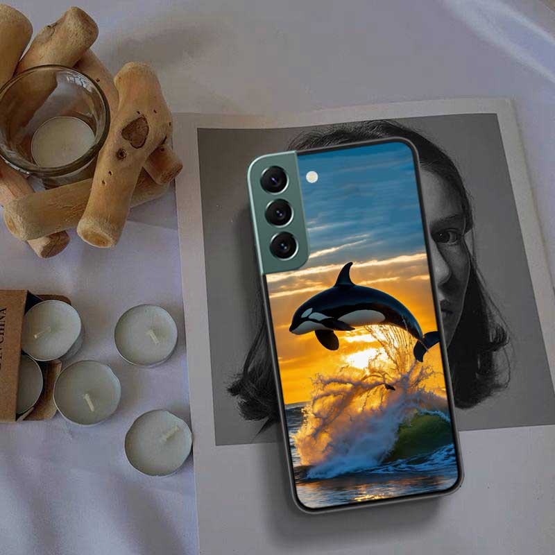 Facts About Killer Whales Phone Case For Samsung Galaxy S22 S25 Ultra S21 S10 Plus S26 Edge S20 S23 S24 FE Cover Silicone So