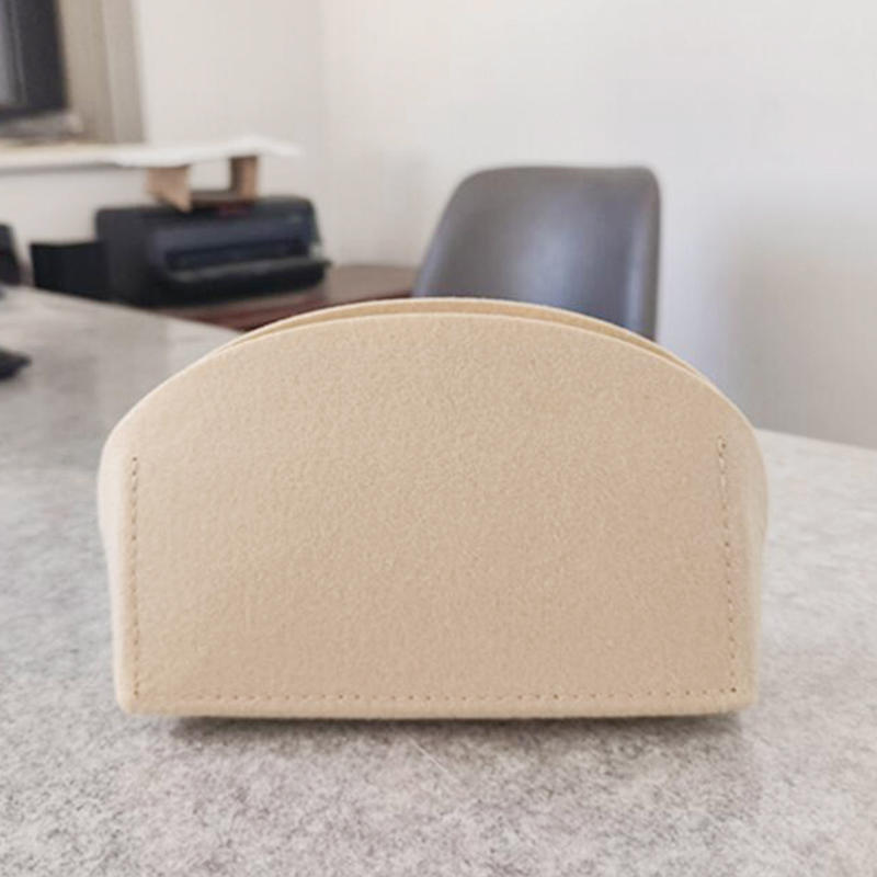 Felt Insert Bag Fits For Handbag Liner Bag Felt Cloth Makeup Bag Support Travel Portable Insert Purse Organizer Bag Supplies