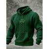Spring 2026 3D Print Double Hooded Sweatshirt - Trendy Unisex Streetwear Fashion