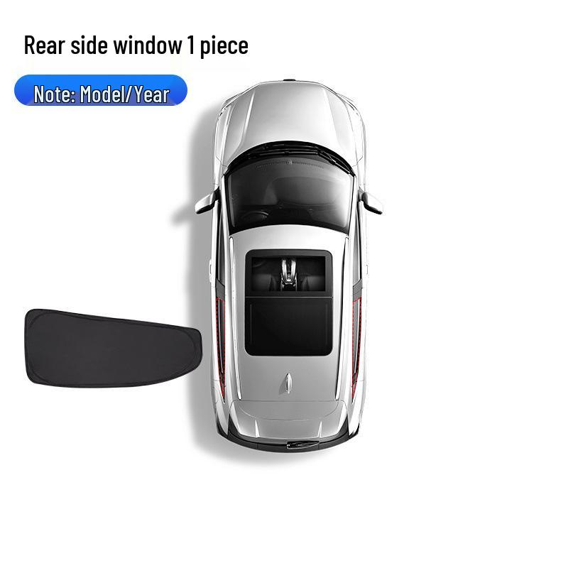 E18 Car Sunshade Blackout Curtains for Heat Insulation & Privacy