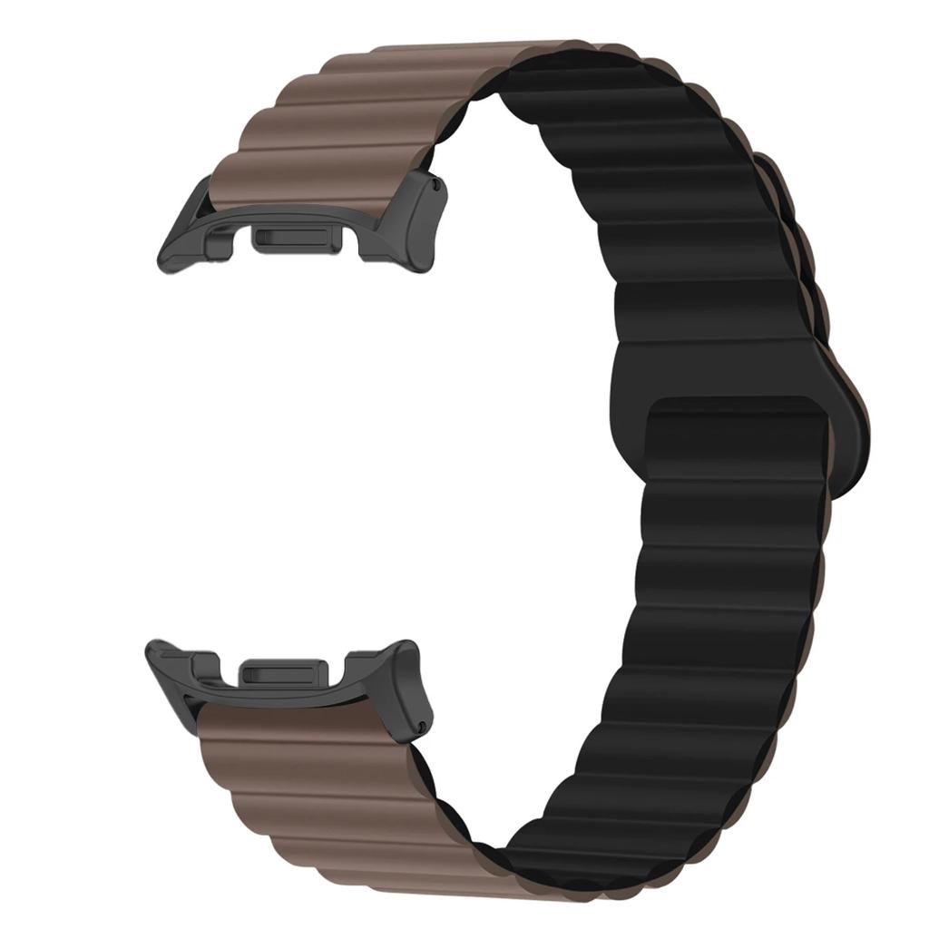 Silicone Magnetic Strap for Samsung Galaxy Watch 8/8 Classic Watch Band for Galaxy Ultra 2025/7Ultra 47mm Silicone Loop Bracelet