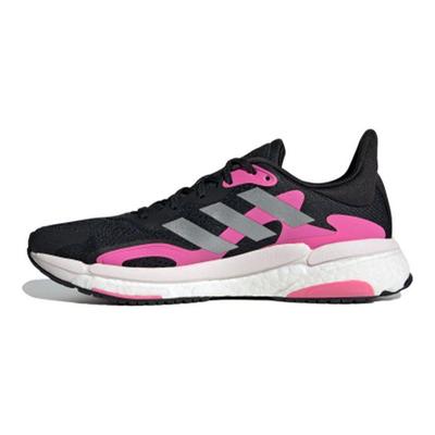 Solar Boost 3 Black Screaming Pink Women Sneakers Core-Black Halo-Silver FY0304