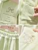 Girls' Casual Sweet Suit - Fresh Autumn Two-Piece Set, Pure Color for Small & Medium Children (2026 New Style)