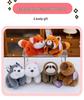 Plush Capybara & Sloth Doll from Dingdang Pocket Treasure