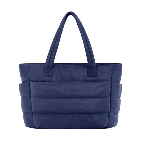 Umhängetasche Damen Gesteppte Tragetasche Große Kapazität Leichte Wasserdichte Handtasche mit Mehreren Taschen Laptop Arbeit Reisen Fitnessstudio Tragetasche