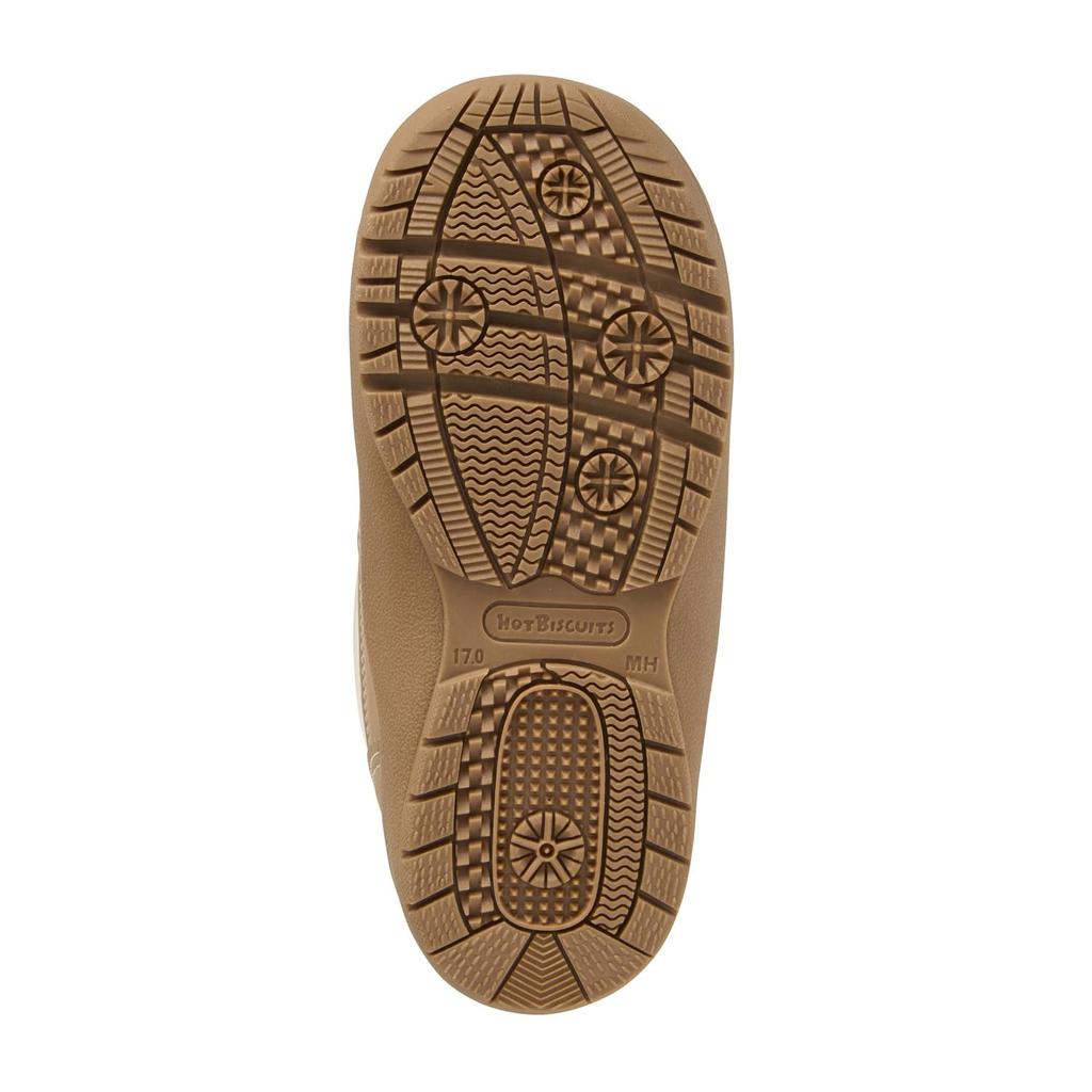 MIKIHOUSE HOT BISCUITS Boots, Boys and Girls, Baby, Kids, Beige, Size 18cm, 73-9401-499