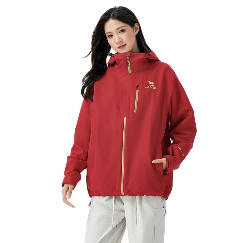 

Camel 2025 Unisex 3-in-1 Waterproof Windproof Hiking Jacket M