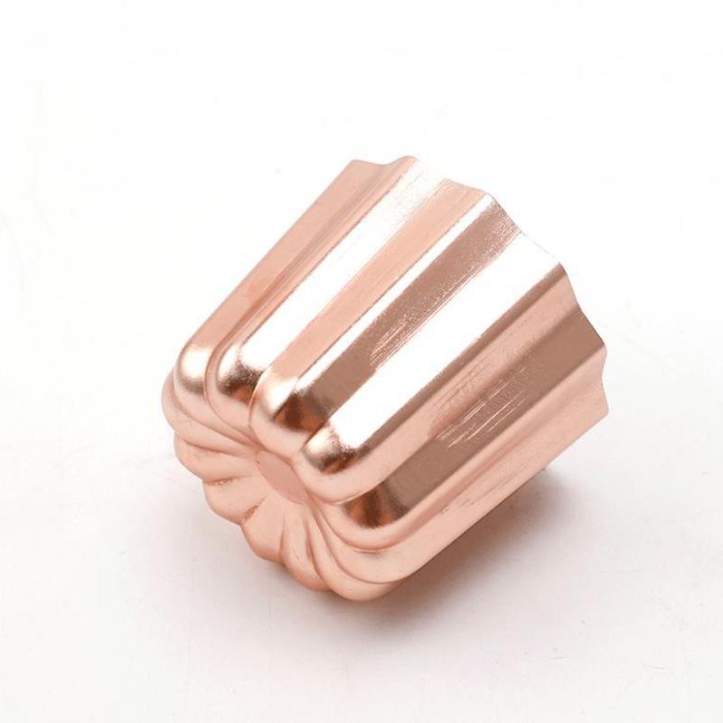 1/2/4 Stück Französische Reve Kuchenform Antihaft-Aluminium Canele Mousse Muffin Puddingform Für Zuhause DIY Canele Backen Kreatives Backgeschirr