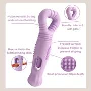 Dog Chew Stick Holder, Anti-Choking Teething Toy for Dogs