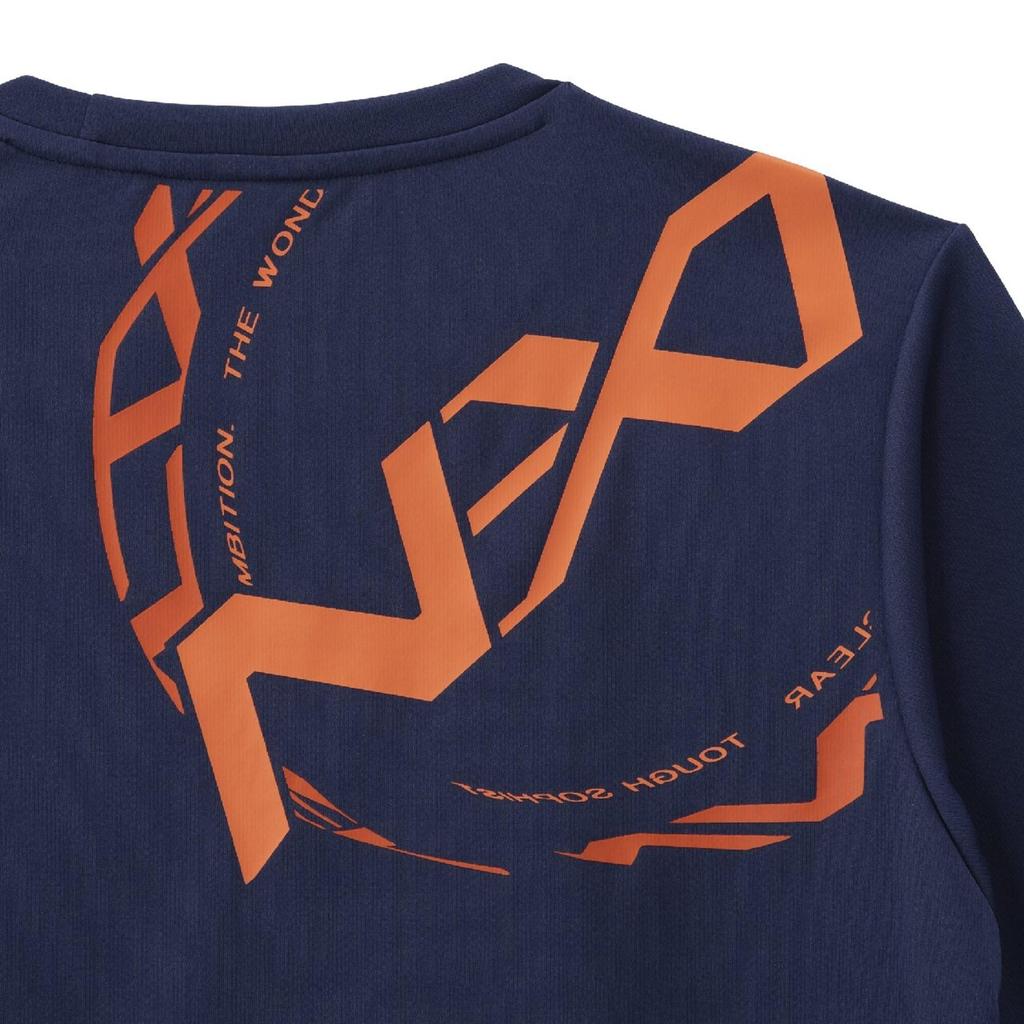 Training Wear UV Insignia Size M N-XT Long-Sleeve T-Shirt, Antibacterial, Odor-Resistant, Sweat-Wicking, Quick-Drying, Protection, 32JAD745, Unisex,