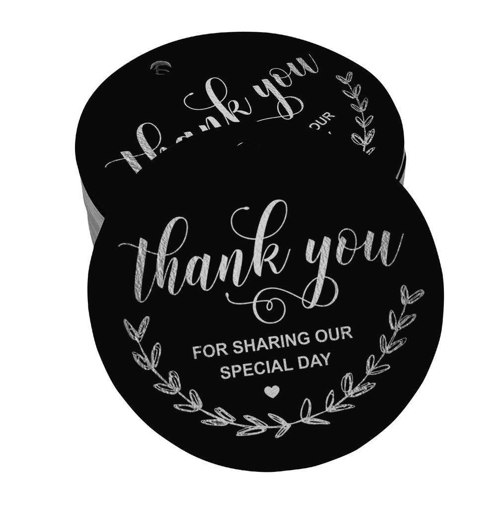 Inkdotpot Thank You For Sharing Our Special Day Bridal Shower-Baby Shower-Retirement-Wedding-Birthday Bottle Tag