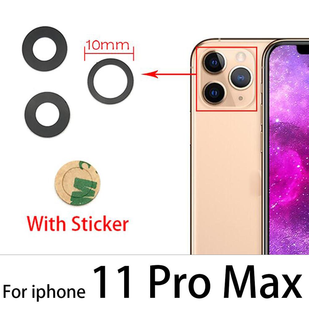 NEW Replacement Camera Glass Lens Back Rear Camera Glass Lens With Glue Sticker For IPhone 11 12 13 14 Pro Max Mini 15 Plus