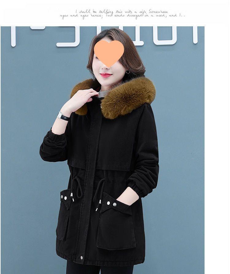 Women's Winter Velvet-Thickened Cotton Coat: 2026 Fashion, Cold-Resistant, Warm Mother's Jacket