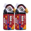 DXF 6S Lipo 1550mAh 150C 22.2V XT60 Plug for RC FPV Drone Racing Quadcopter RC Car Helicopter Airplane (2-Pack)