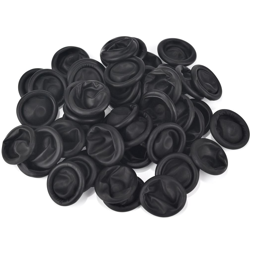 50pcs Disposable Latex Rubber Finger Cots Sets Fingertips Protector Gloves Anti-Static For Watch Repair Tool Non-Slip Cleaning