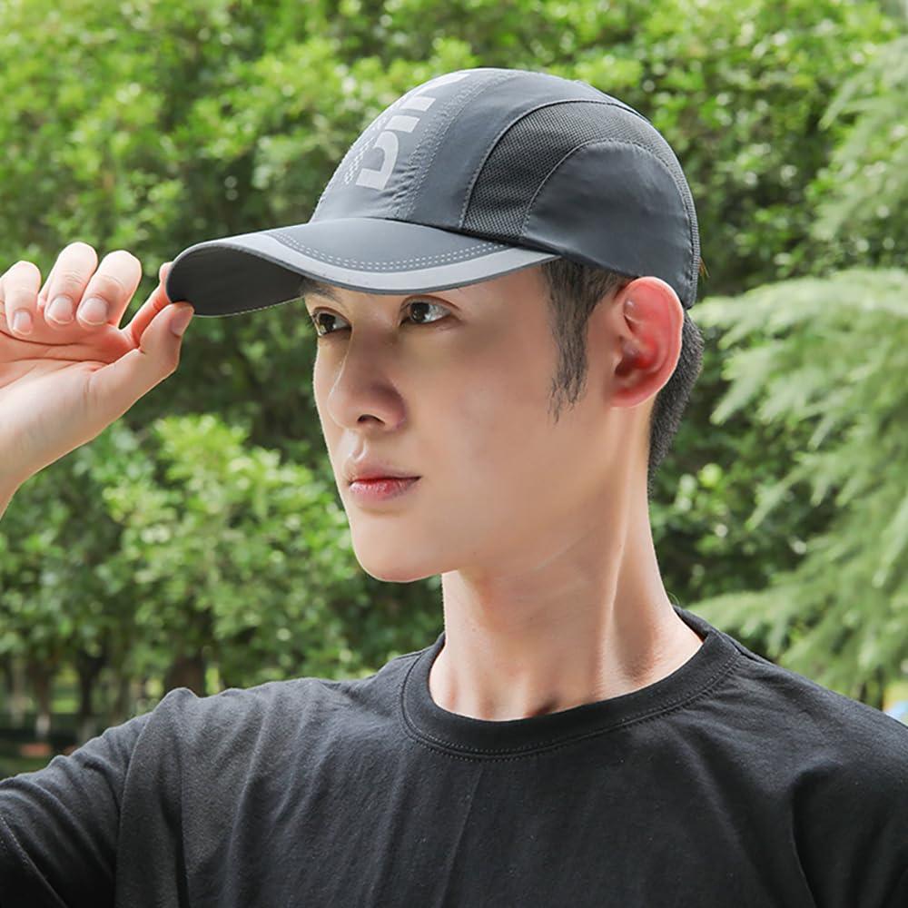 Running Cap Thin Quick Drying Breathable Duck Tongue Outdoor Men's Sun Summer Fishing Avisor Baseball Cap
