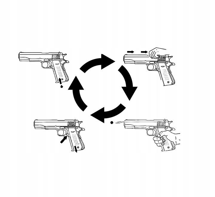 Metalowy Pistolet Na Kulki Plastikowe Colt Metalowe El. Replika + 800 Kulek