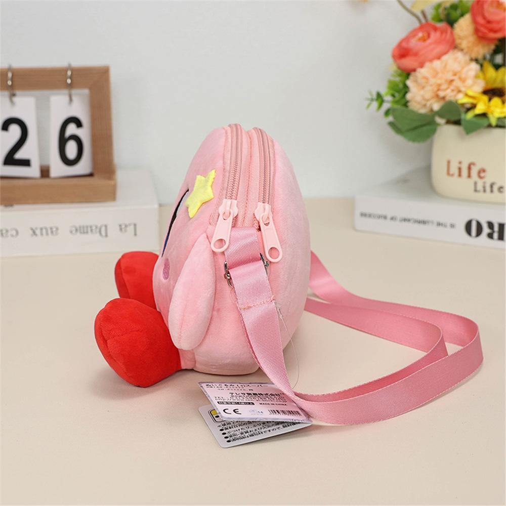 Pink Shoulder Bag 25Cmx17Cm Plush Doll Toy