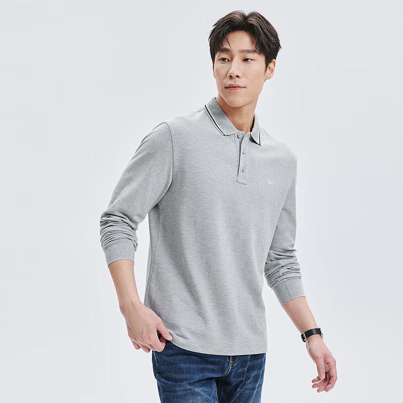 Septwolves Men s Cotton Pique Long Sleeve Polo Shirt 2XL