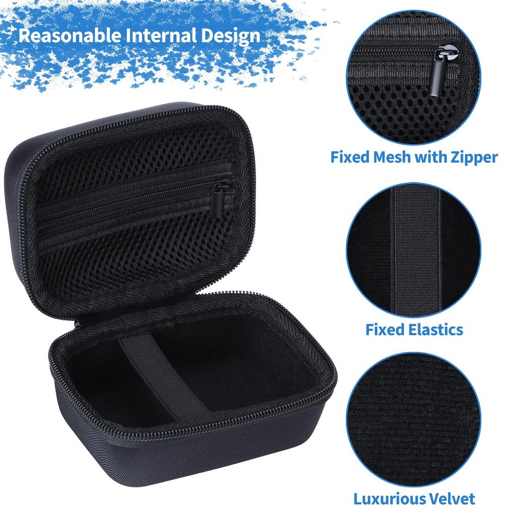 Lebakort Storage Case Compatible with Zoom H1 XLR Handheld Recorder