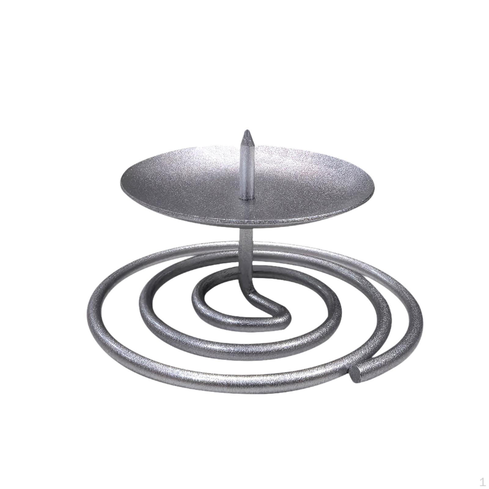 

Anniversary Centerpiece Candle Holder, Candlestick for Bar, Living Room, Bedroom And Wedding серебряный
