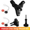 Motorcycle Helmet Chin Strap Mount Kit for GoPro Hero 13 12 11 10 9 8 7 Insta360 SJCAM AKASO DJI Osmo Action Camera Accessories