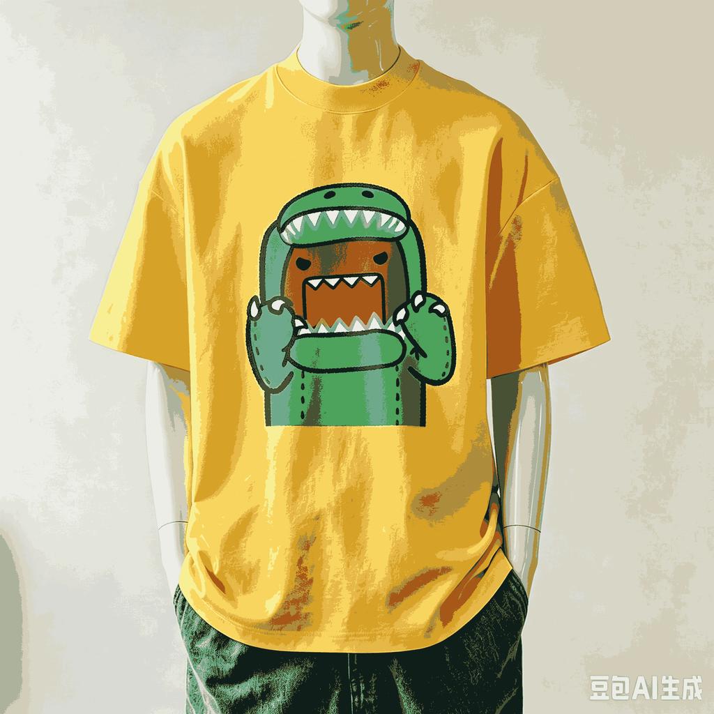 Domokun Für Fan Geschenk T-Shirt Unisex Unisex Harajuku Oversized Unisex Kurzarm Streetwear Hohe Qualität Paare Bequem Weich