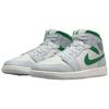 New JORDAN 1 Mid White Pure Platinum Pine Green DQ8426-142