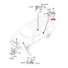 For Land Rover Range Rover 13- 21 Discovery 5 17- 23 Car Air Suspension Ride Height Sensor Level Sensor Assy LR098914 Front
