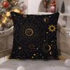 Traditional Eid Eid Symbol Print Pillow Case Comfort Sofa Bed Silky Elegant Invisible Zipper Decorative Cushion Cover