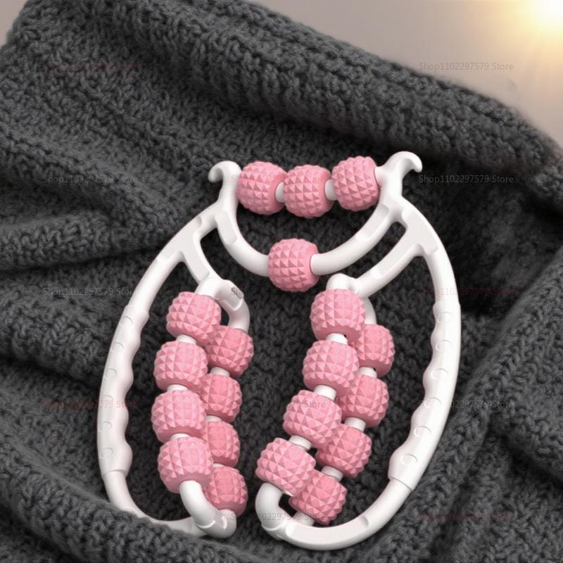 Ring Clamp Leg Massager for Calf Muscle Relaxation and Slimming Kneading Roller for Home Gym Fitness Exercise Equipment